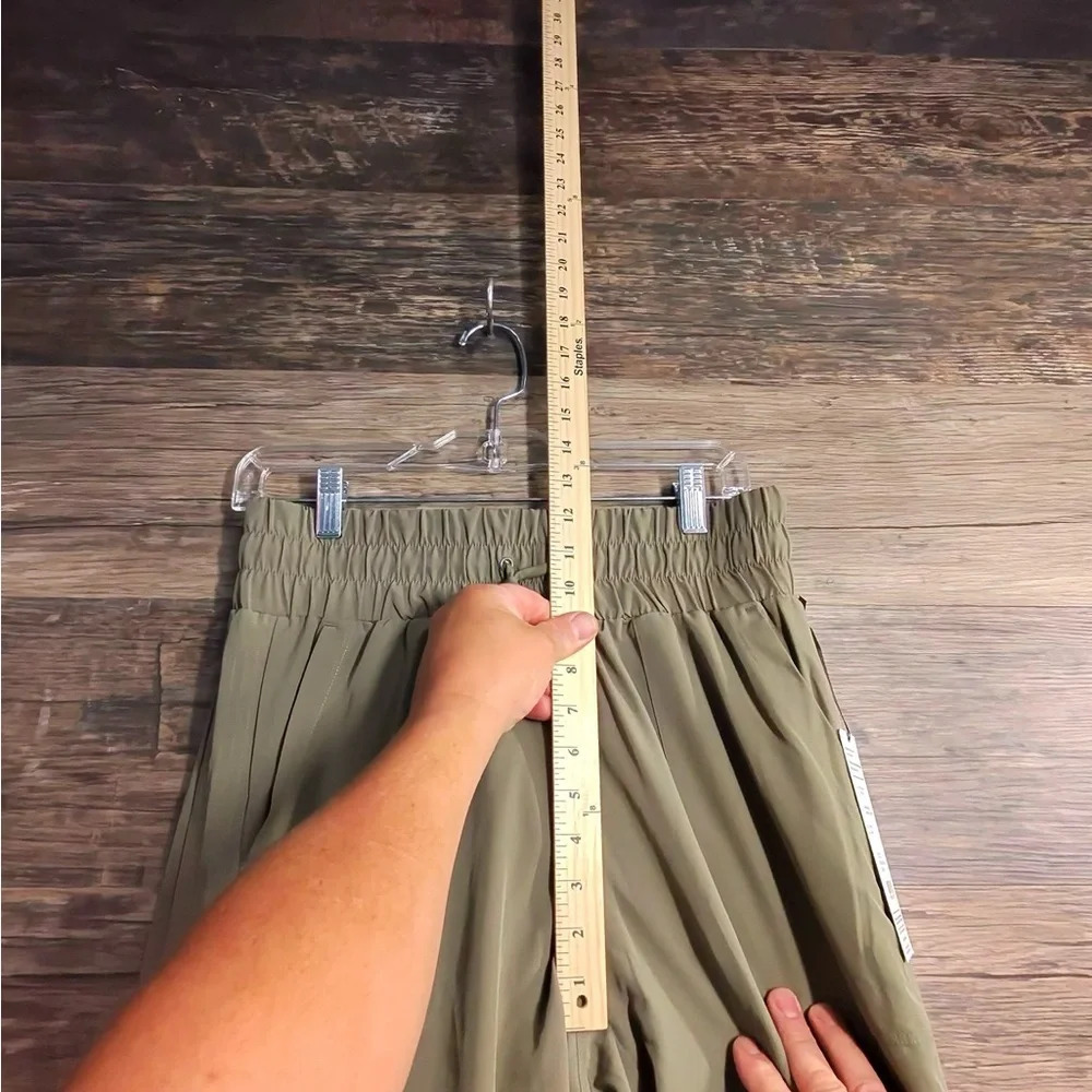Mondetta Dusty Olive Green Side Stitch Wide Leg with Relaxed Fit - Picture 10 of 13